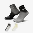 Nike Everyday Plus Cushioned Ankle Socks (2 Pairs) - Multi-Colour