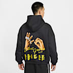 เสื้อบาสเก็ตบอลมีฮู้ดสำหรับผู้ชาย Therma-FIT LeBron Standard Issue "Uncharted"