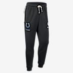 Pants Nike Dri-FIT de la NFL de pierna entallada para hombre Indianapolis Colts Sideline Standard Issue - Negro
