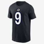 Matthew Stafford Los Angeles Rams Rivalries Collection Men's Nike NFL T-Shirt - Blue