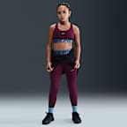 Nike Pro Swoosh Older Kids' Sports Bra with Shine Accents