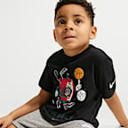 Nike Little Kids' "I Am Sport" Boxy Graphic T-Shirt