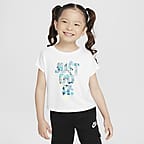 Playera con gráfico infantil Nike Fresh Cut - Blanco