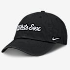 Chicago White Sox Club Men’s Nike MLB Adjustable Hat - Black