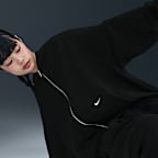 Damska dzianinowa bluza z kapturem i zamkiem na całej długości Nike Sportswear