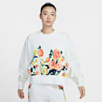 Nike Sportswear Phoenix Fleece Women's Artist Collection Over-Oversized Crew-Neck Sweatshirt