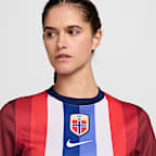 Maillot de foot Replica Nike Dri-FIT Norvège 2024 Stadium Domicile pour femme