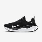 Nike InfinityRN 4 Women's Road Running Shoes (Extra Wide) - Black/Dark Grey/White