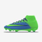 Nike Mercurial Superfly 11 Academy By You Custom Firm-Ground High-Top Football Boots - Multi-Colour/Multi-Colour