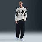 ナイキ スポーツウェア メンズ ニット クルーネック セーター