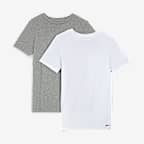 White/Dark Grey Heather