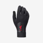 Liverpool F.C. Academy Older Kids' Nike Therma-FIT Football Gloves