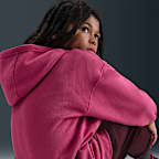 Sudadera con gorro sin cierre oversized para niños talla grande Nike Sportswear Club Fleece