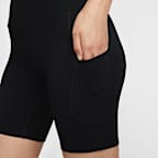 ナイキ ワン ウィメンズ ハイウエスト 21cm バイカーショートパンツ ポケット付き