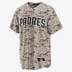 Jersey Nike de la MLB Replica para hombre Fernando Tatis Jr. San Diego Padres USMC - Camuflaje del desierto