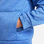 Sudadera con gorro sin cierre Therma-FIT para niños grandes Nike Multi+