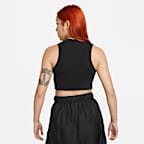 ナイキ スポーツウェア エッセンシャル ウィメンズ リブド クロップド タンクトップ