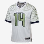 Sam Darnold Seattle Seahawks Rivalries Collection Big Kids' Nike NFL Game Jersey - Grey