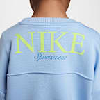 Nike Game, Swoosh, Match! Playera de cuello redondo infantil