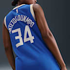 Giannis Antetokounmpo Milwaukee Bucks 2024/25 City Edition 男款 Nike Dri-FIT NBA Swingman 球衣