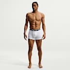 Nike Essential Cotton Stretch Men's Dri-FIT Trunks (3-Pack) - Black
