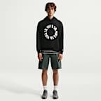 Sudadera con gorro sin cierre de skateboarding de tejido Fleece Nike SB