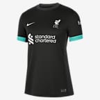 Mohamed Salah Liverpool 2024/25 Stadium Away Women's Nike Dri-FIT Soccer Jersey - Forest Green