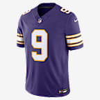 J.J. McCarthy Minnesota Vikings Men's Nike Dri-FIT NFL Limited Jersey - Purple