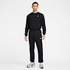 Pánská mikina Nike Club z francouzského froté s kulatým výstřihem