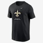 New Orleans Saints Essential Men's Nike NFL T-Shirt - Black
