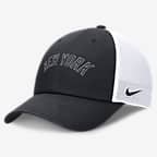 New York Yankees Evergreen Wordmark Club Men's Nike MLB Adjustable Hat - Navy