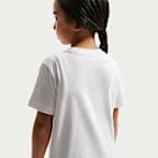 Playera para niños talla grande Nike Sportswear