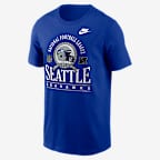 Seattle Seahawks Rewind Essential Men's Nike NFL T-Shirt - Royal