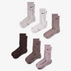 Κάλτσες μεσαίου ύψους Nike Everyday Elevated (6 ζευγάρια) - Πολύχρωμο
