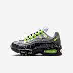 Nike Air Max 95 x LEGO® Collection Big Kids' Shoes - Black/Dark Smoke Grey/Smoke Grey/Metallic Silver