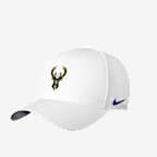 Milwaukee Bucks Rise Nike NBA Adjustable Cap - White