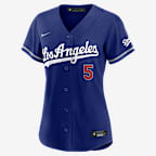 Freddie Freeman Los Angeles Dodgers Women's Nike MLB Stadium Jersey - Royal