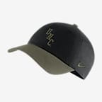 Gorra Nike College UNC Heritage86 - Negro/Oliva medio