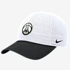 Milwaukee Bucks 2024/25 Club City Edition Nike NBA Cap - White