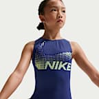 Nike Gymnastics Nike Pixel Swoosh Leotard