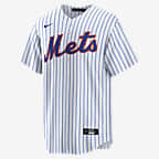 Jersey de béisbol Replica para hombre MLB New York Mets (Francisco Lindor)  - Blanco