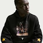 Sudadera con gorro sin cierre de básquetbol Dri-FIT de tejido Fleece para hombre Kobe