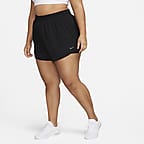 Nike Dri-FIT One Women's High-Waisted 3" 2-in-1 Shorts (Plus Size)