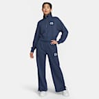 ナイキ スポーツウェア ウィメンズ オーバーサイズド 1/2ジップ クロップ フリース スウェットシャツ