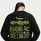 나이키 스포츠웨어 여성 오버사이즈 긴팔 티셔츠