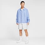 Nike Life 男款青年布長袖畫家上衣