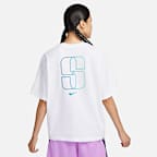 Sabrina Boxy Basketball Tee