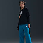 Nike Sportswear Big Kids' (Girls') Woven Wide-Leg Pants
