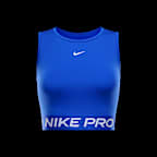 Nike Pro Women's Dri-FIT Cropped Tank Top