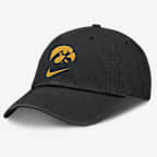 Iowa Primetime Club Men's Nike College Adjustable Hat - Black
